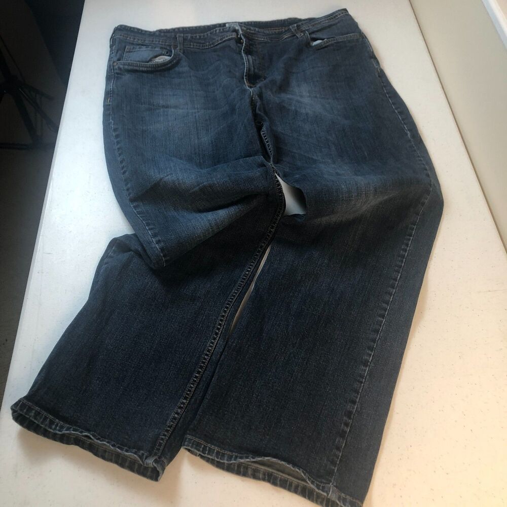 Comfort Denim Outfitters Mens Jeans Relaxed 42‎ x 30 Fit Straight Leg Minimalist
